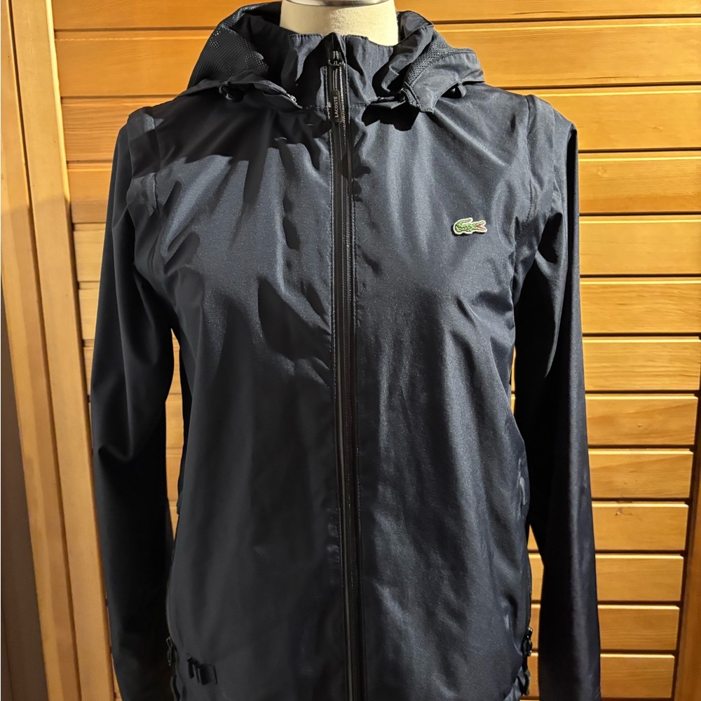 Lacoste Women's Dark Blue Utility Jacket